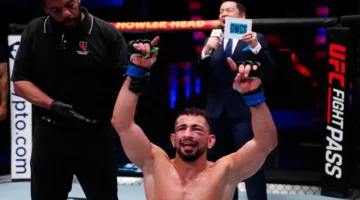 مواجهة قوية.. عبدالوهاب يصارع السلوادي في يو إف سي 321 بأبوظبي